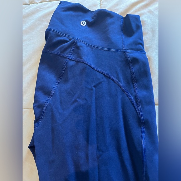 Blue Lululemon Leggings - Picture 3 of 5